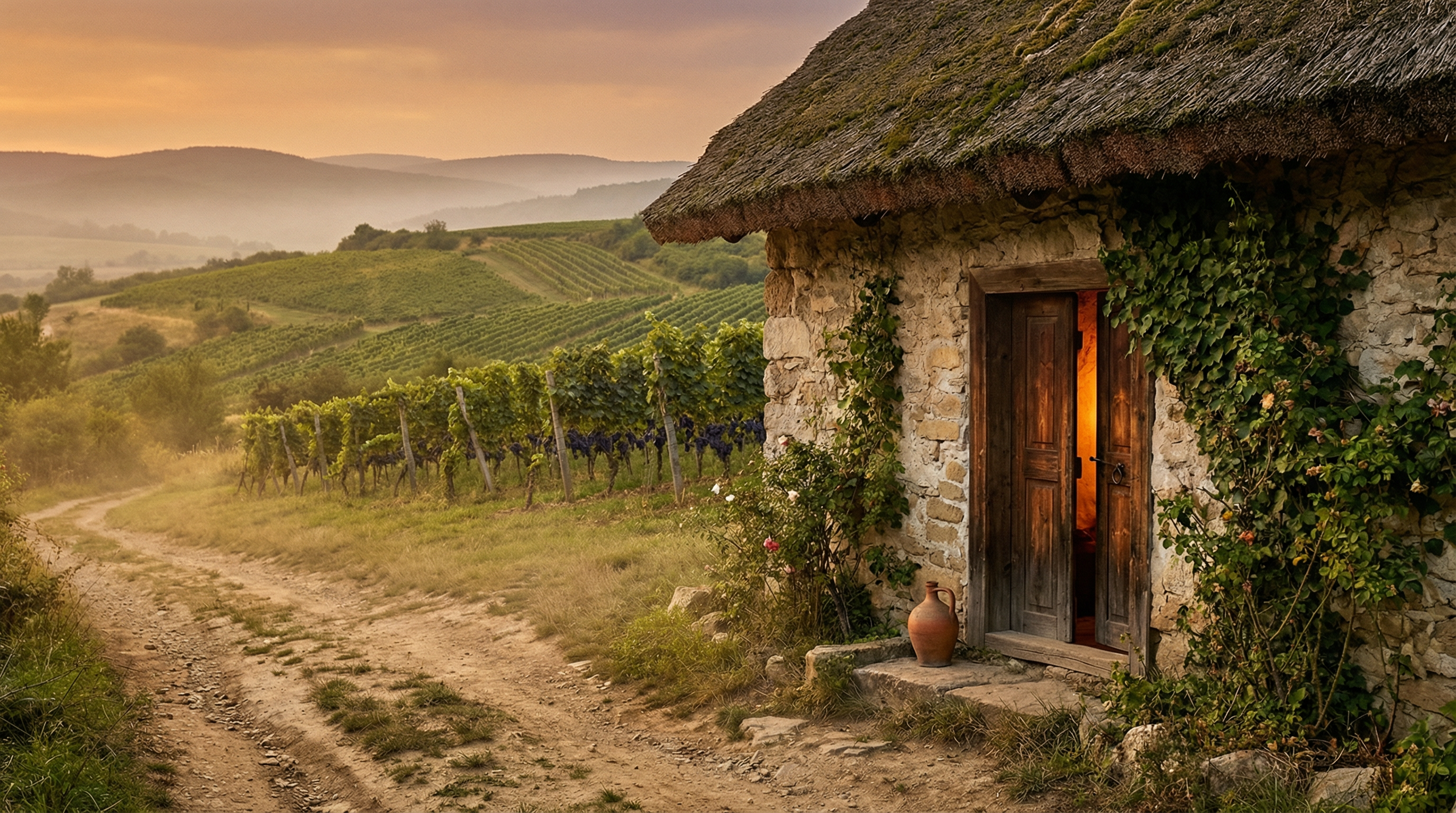 Matyaš house in the Carpathian foothills